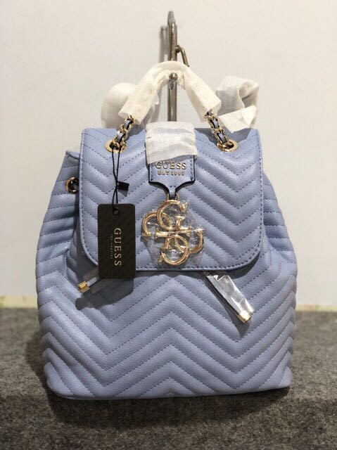 New Arrival Guess Violet Backpack 2019 Fesyen Wanita Tas