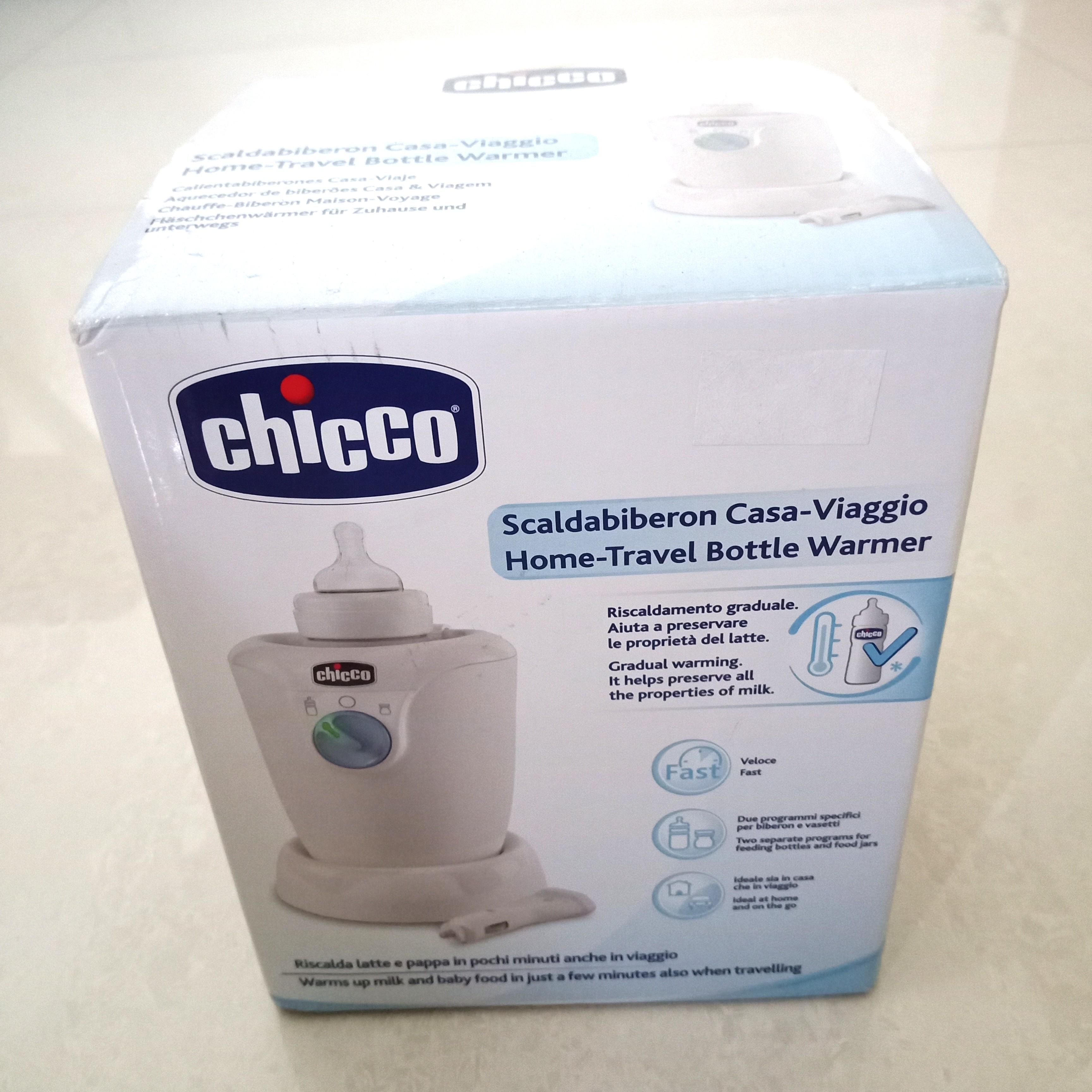 New Ex Kado Chicco Home Travel Bottle Warmer Bayi Anak Lainnya Di Carousell