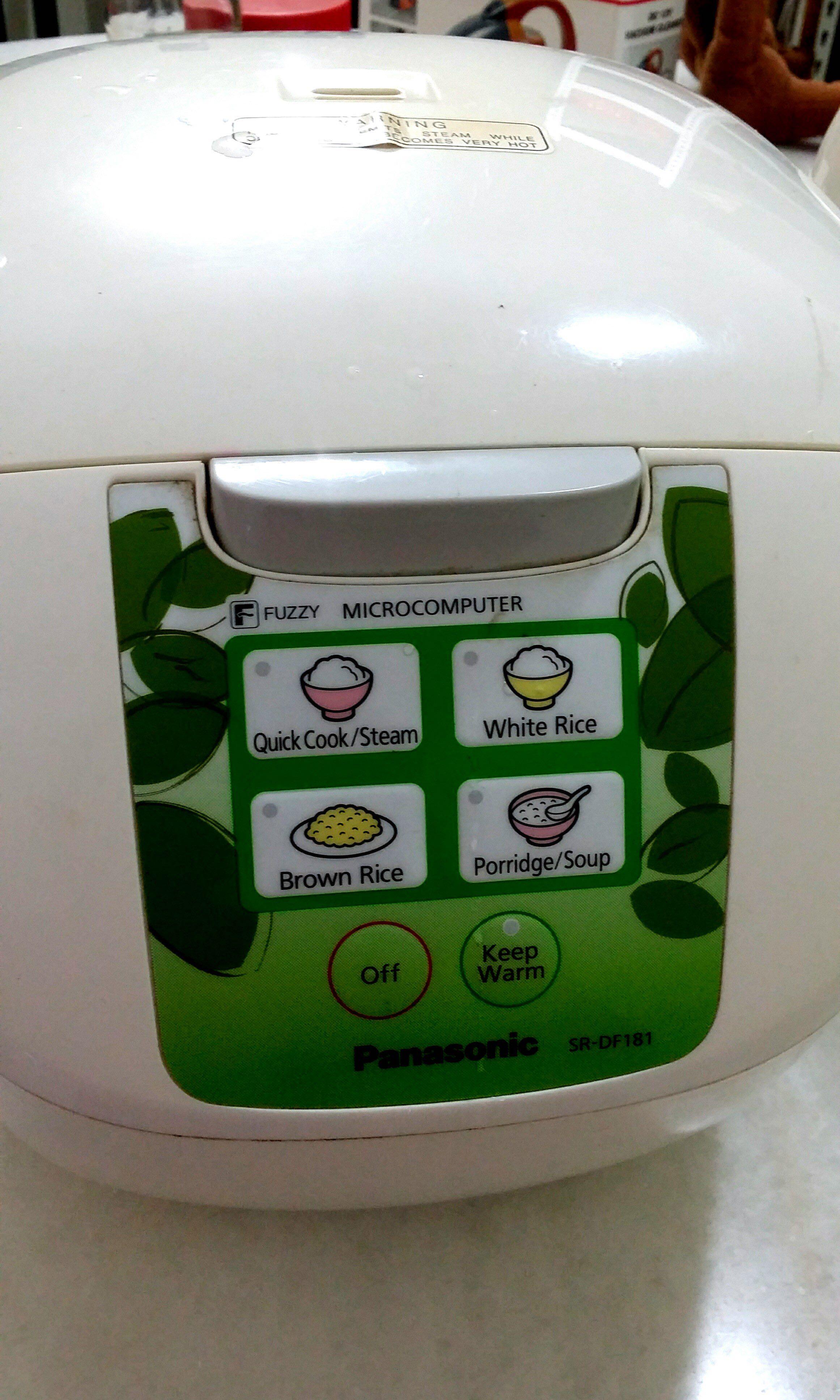 Panasonic rice cooker, TV & Home Appliances, Kitchen