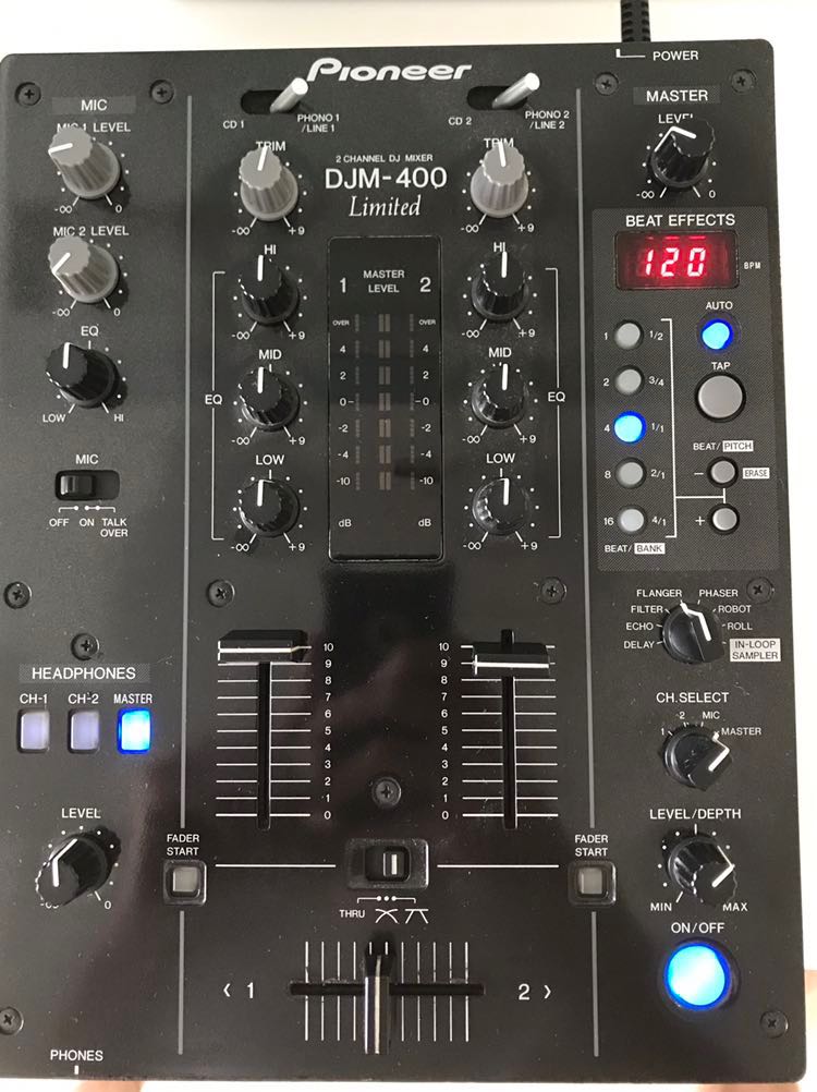 Pioneer DJM-400-K Limited(DJミキサー)-