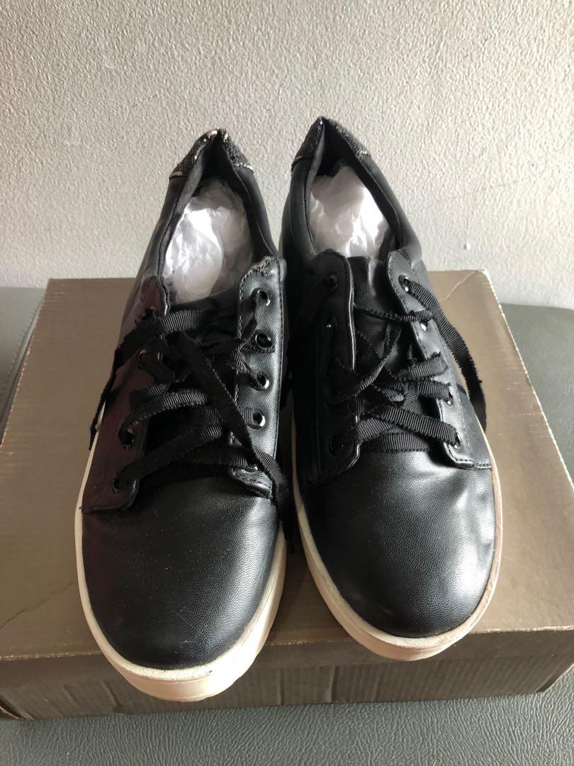 bershka platform sneakers