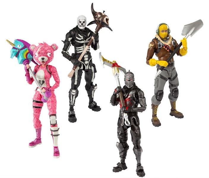 Po Mcfarlane Toys Fortnite Cuddle Team Leader Skull Trooper Raptor Black Knight Drift Rex Toys Games Bricks Figurines On Carousell