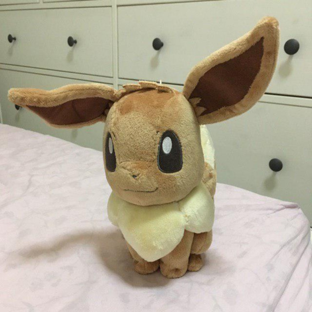 Original Pokemon Stuffed Toy Plush 10 I Love Eievui Collection Eevee From Japan Toys Games Stuffed Toys On Carousell