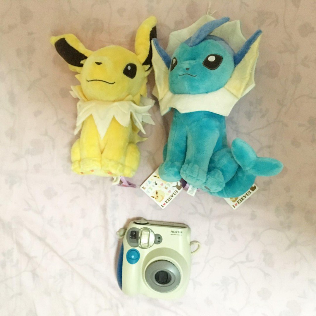Original Pokemon Stuffed Toys Plush 10 I Love Eievui Collection Jolteon Vaporeon From Japan Toys Games Stuffed Toys On Carousell