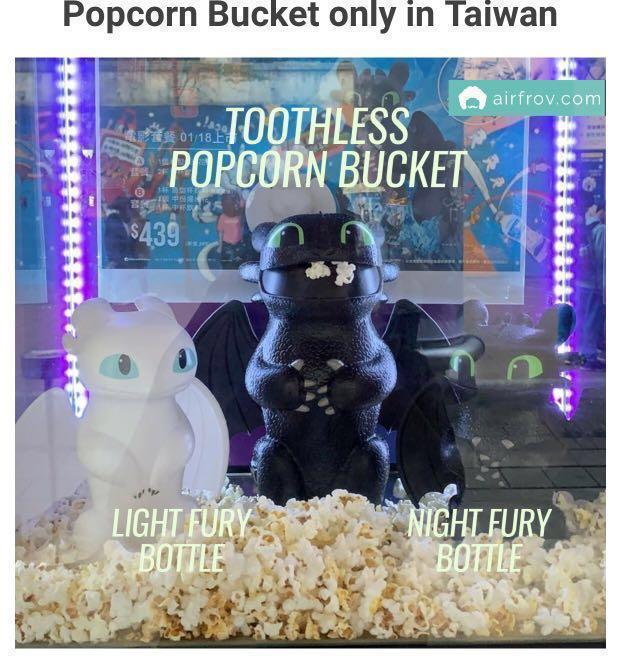 Popcorn Bucket Toothless How To Train Your Dragon Everything Else On Carousell