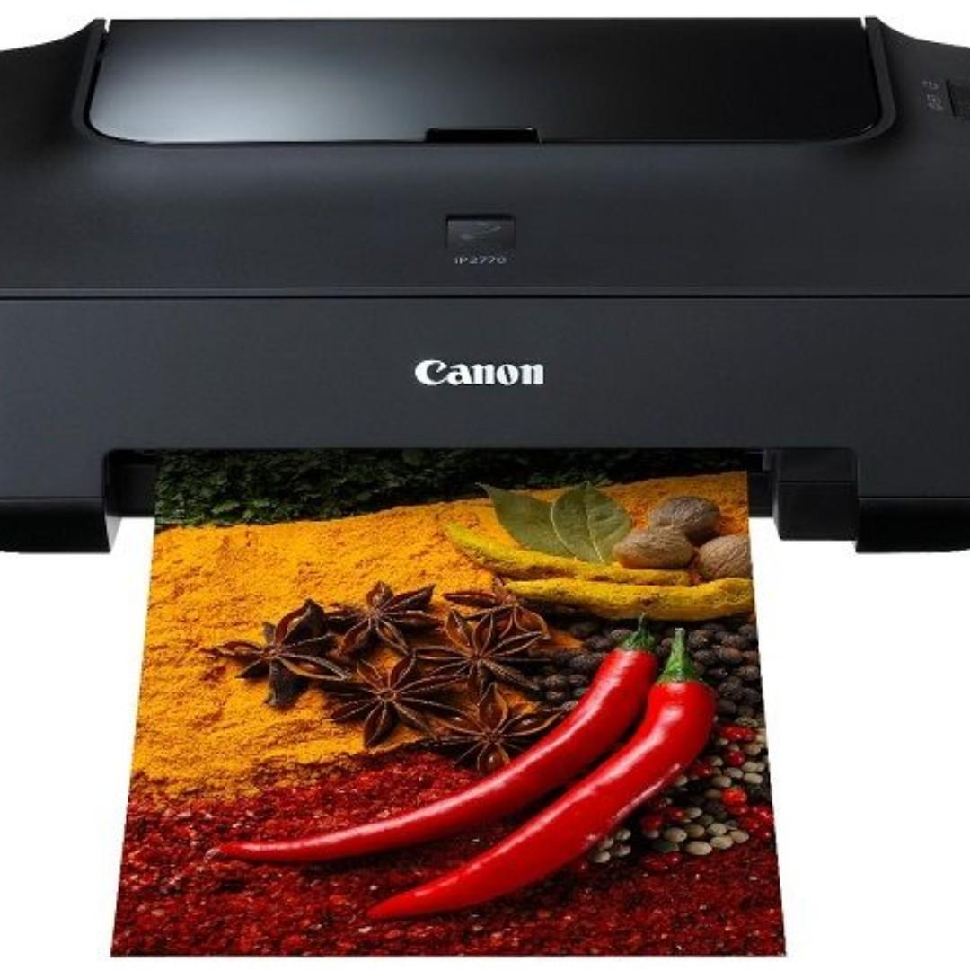 Printer Canon Pixma Ip2770 Elektronik Bagian Komputer And Aksesoris Di Carousell 8287