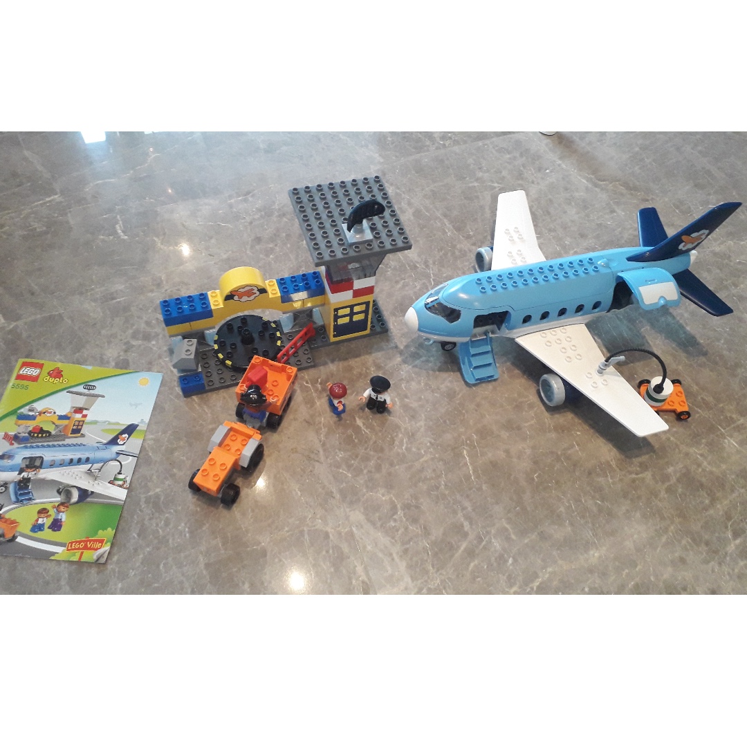 RARE Lego Duplo Legoville Airport Set 5595 Hobbies Toys Toys