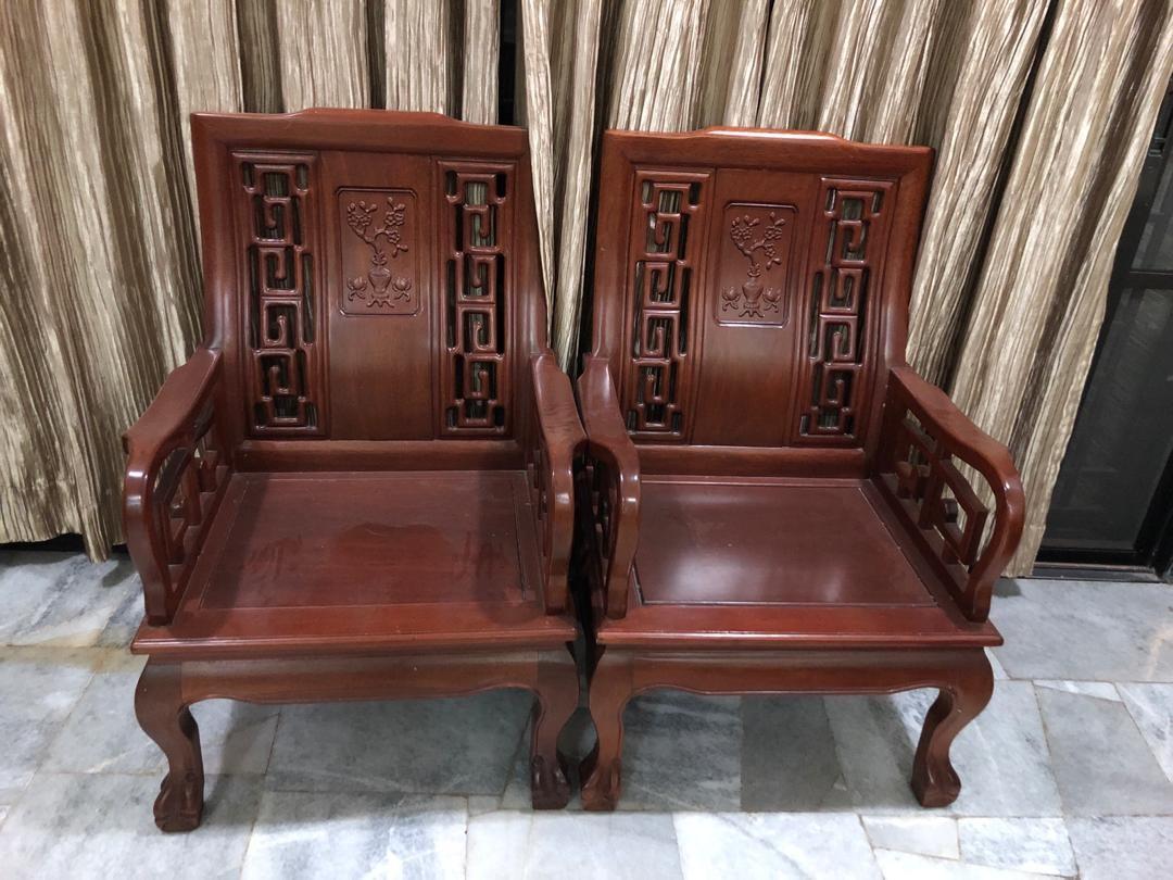 Red shop wood furniture