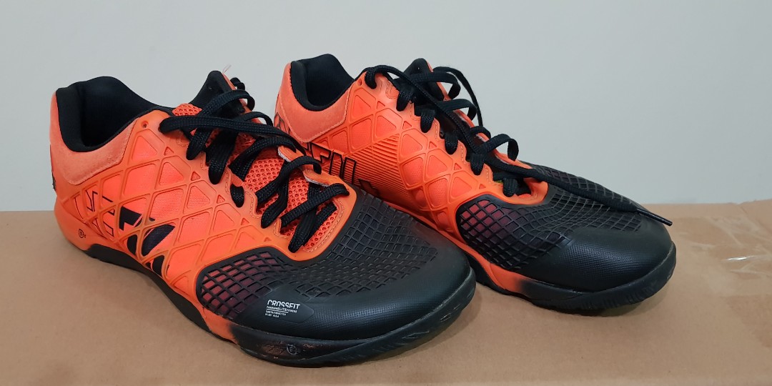 orange reebok crossfit shoes