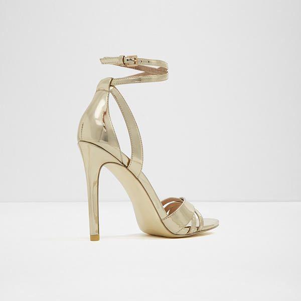 SALE ALDO Learia Gold Heels