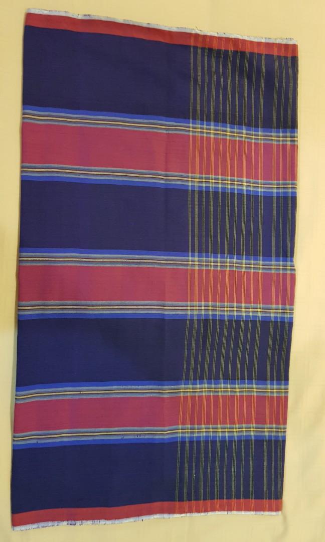 Sampin Red Blue Tenun Pahang Gayaraya Muslimah Fashion Others On Carousell