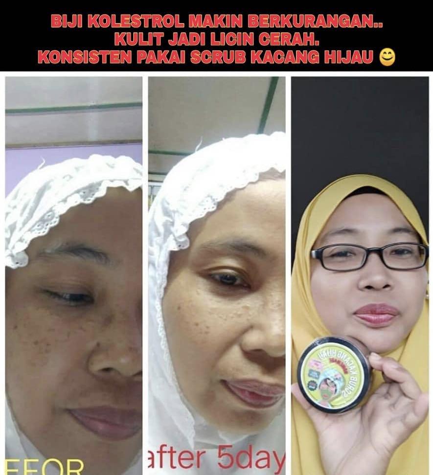Scrub Kacang Hijau Health Beauty Skin Bath Body On Carousell