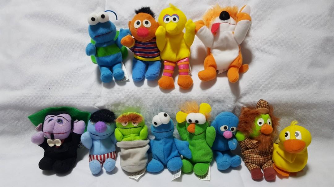 sesame street mcdonalds toys