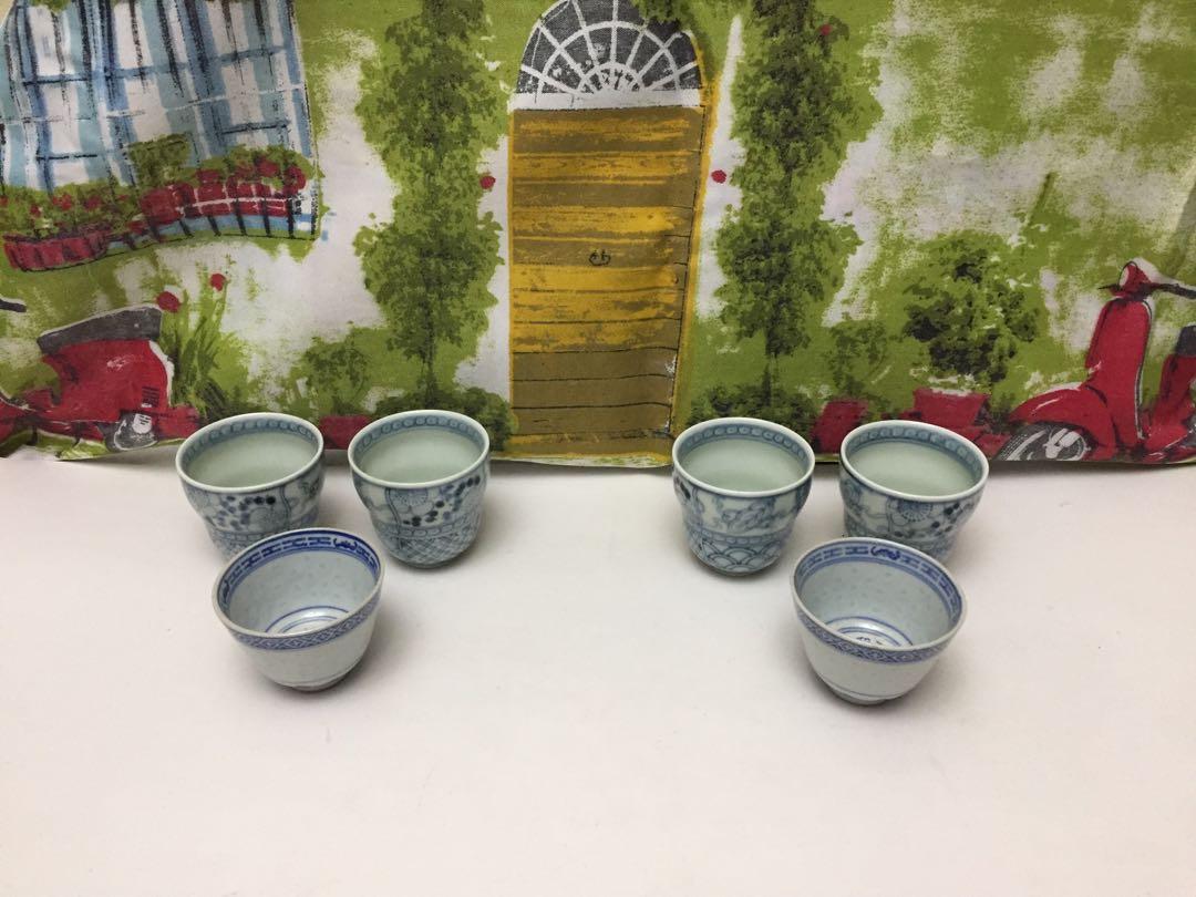 ON SALE!!! Set C - Oriental teacups (Category: Coffee & Tea Tableware) located in Quezon City. Submitted by anything.nice (Listing ID 211868131, Image 1). Description: 6 pieces teacups approximately 3” diameter and height of average of 2.5”.