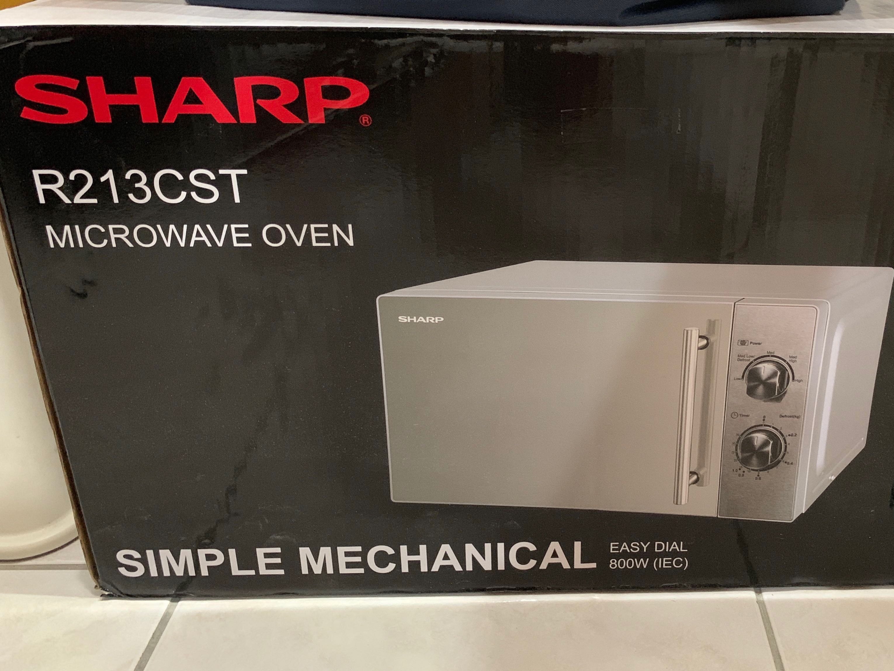 Sharp R213CST Microwave Oven, TV & Home Appliances, Kitchen Appliances, Ovens & Toasters on
