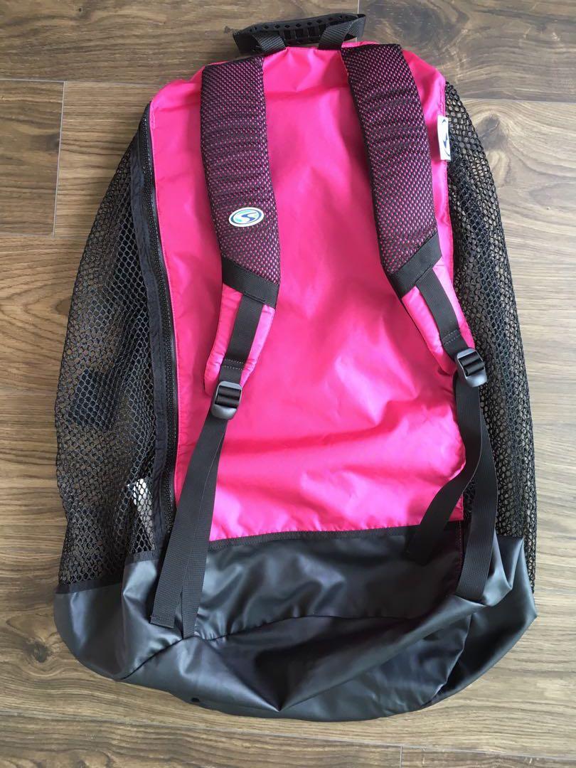 Stahlsac Diving Bag Mesh Backpack, Men's Fashion, Bags, Belt bags