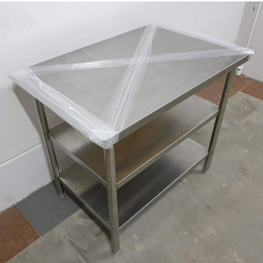 Stainless Steel Table 3 Tier Stainless Steel Table 3 Tier