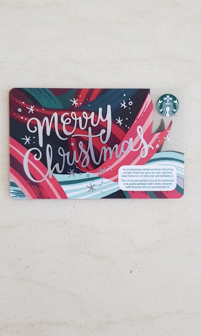 Starbucks Gift Card Switzerland Everything Else On Carousell