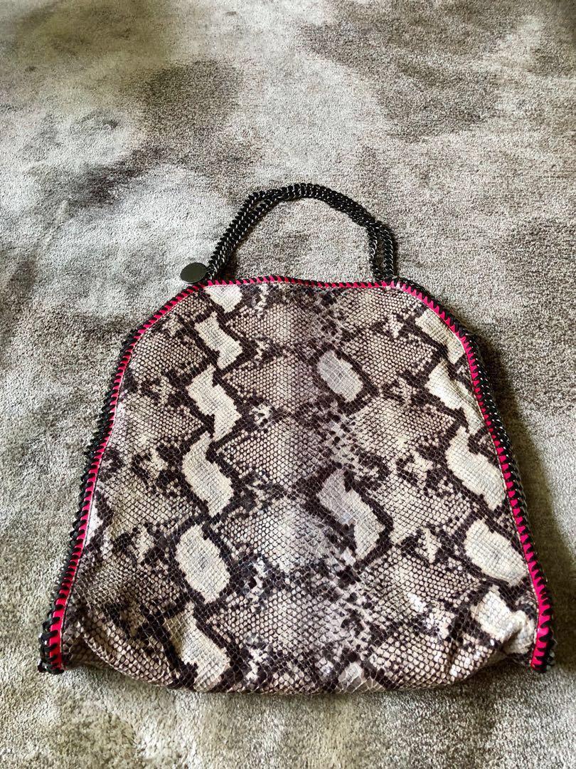 Stella mccartney python on sale bag
