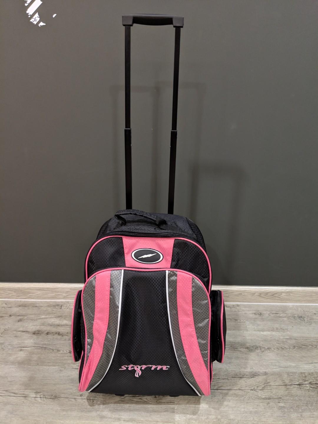 Storm 1 Ball Roller Rascal Black/Pink Bowling Bag