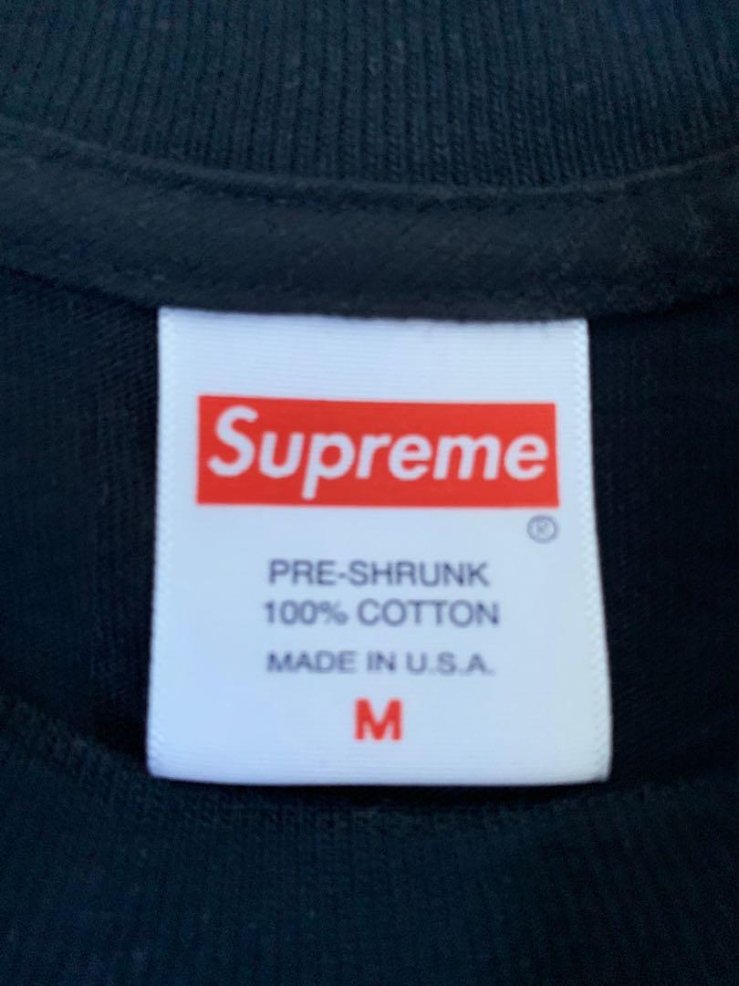 supreme liquid tee navy