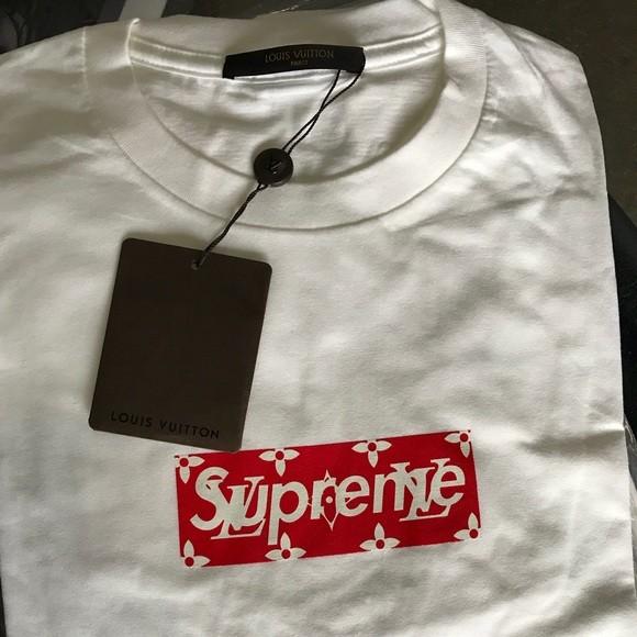 supreme x lv shirt