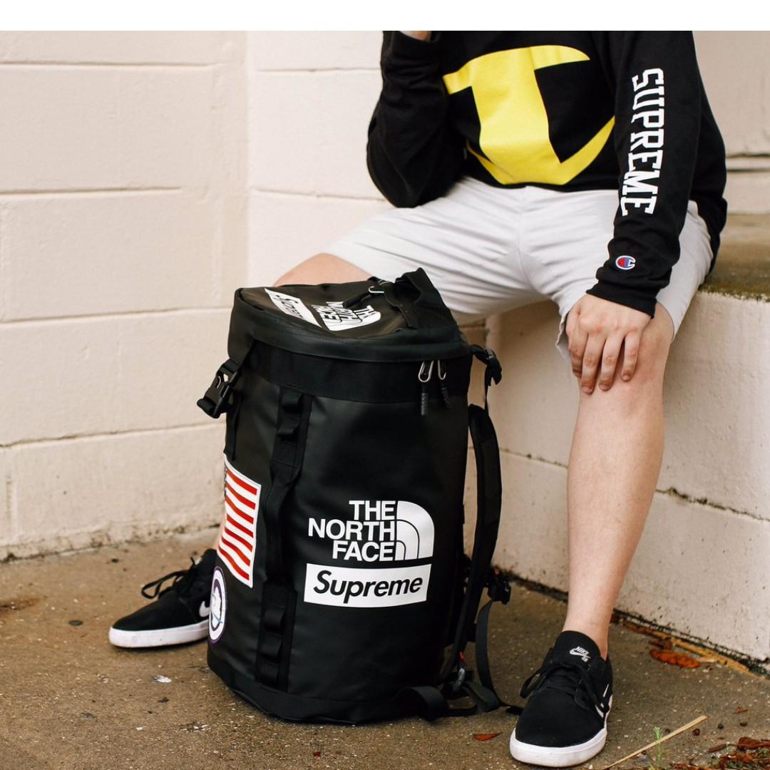 supreme x the north face trans antarctica expedition big haul backpack