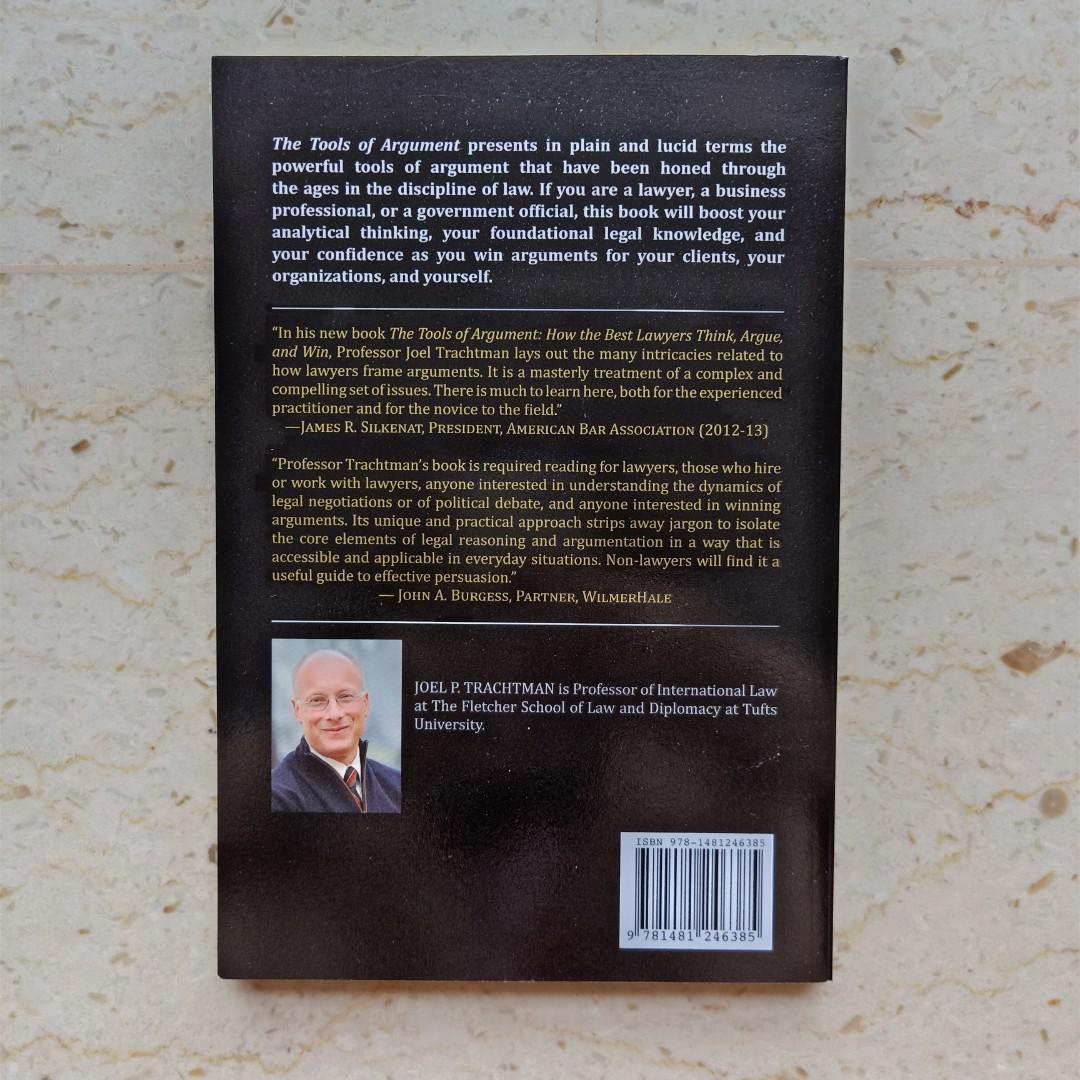 The Tools Of Argument Books Stationery Non Fiction On Carousell