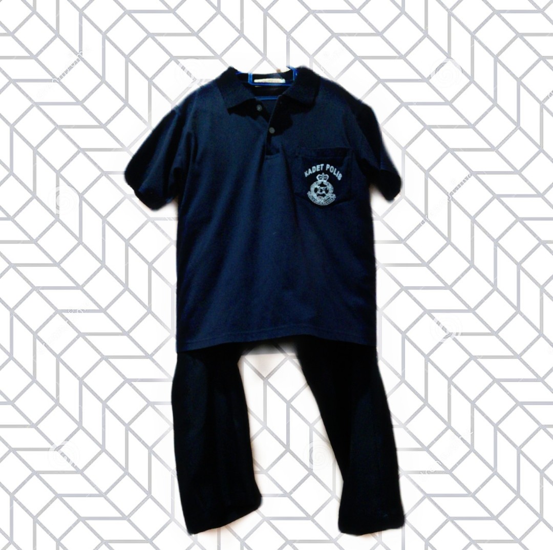 T Shirt Kadet Polis Dan Seluar Babies Kids Boys Apparel 8 To 12 Years On Carousell
