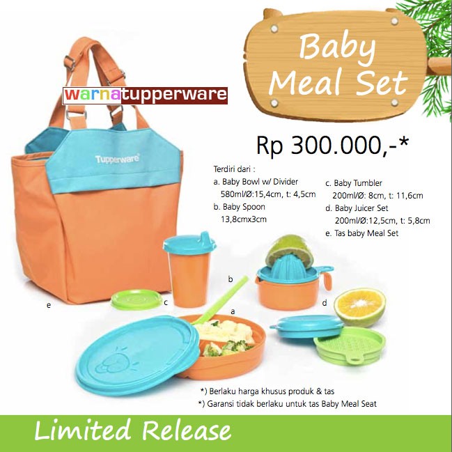 Tupperware baby sale set 2020
