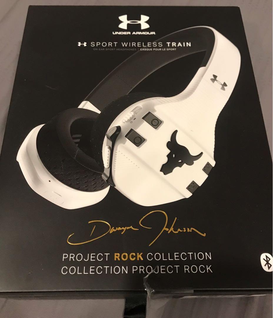 ua sport wireless train project rock edition