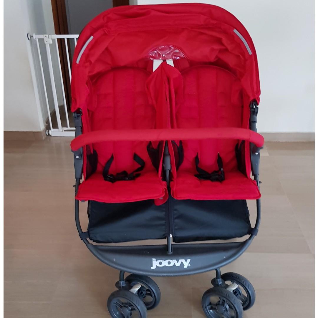 Used joovy hot sale double stroller