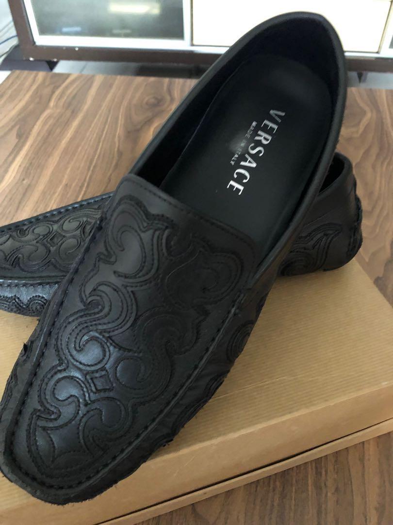 Versace sales driver shoes