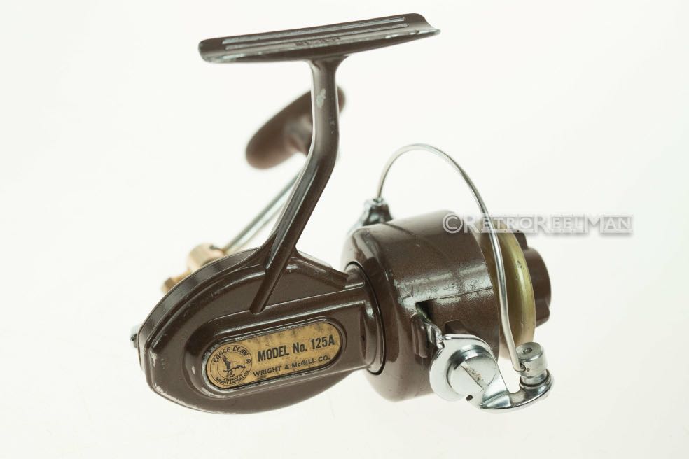 Vintage 1975 Wright & McGill Eagle Claw model 125A Ultralight Spinning Reel  Made in Japan