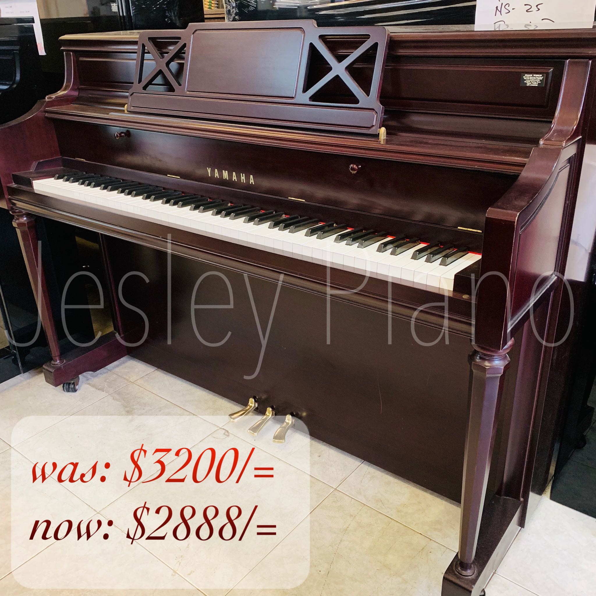 Yamaha outlet spinet piano
