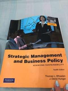 Strategic Management and Business Policy