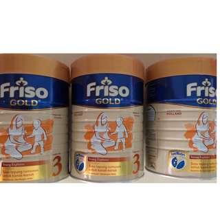 Latest 2022 900g Friso 3 x 3 for $99!