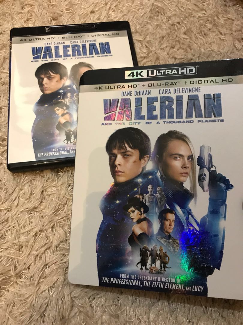 4k Bluray Valerian City Of Thousand Planet 4k Uhd Ultra Hd Blu