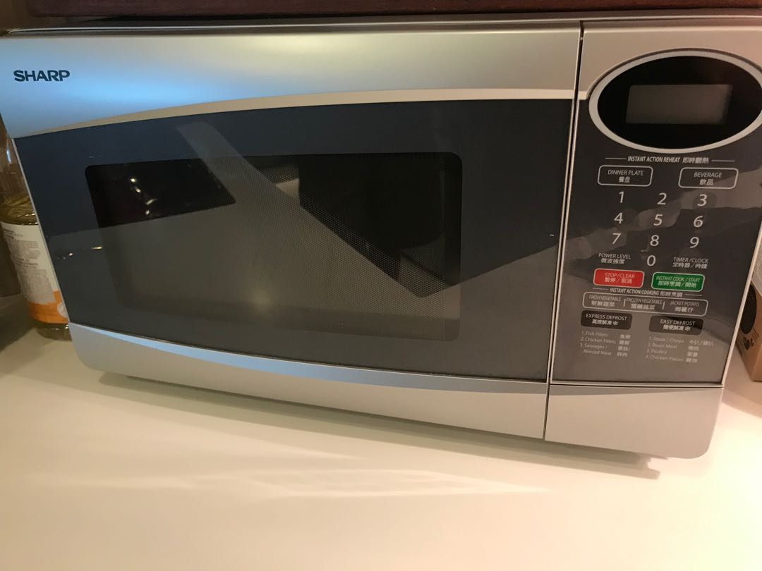 sharp 32l 1200w flatbed microwave