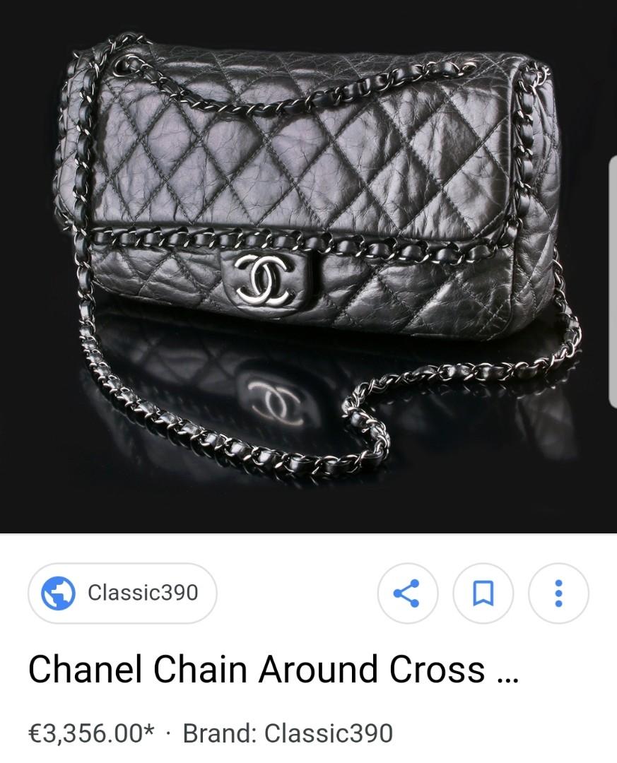 😍 (RP: €3356) CNY Special: Chanel Chain-Around 2-Way Bag in Distressed  Lambskin & GHW, Luxury, Bags & Wallets on Carousell