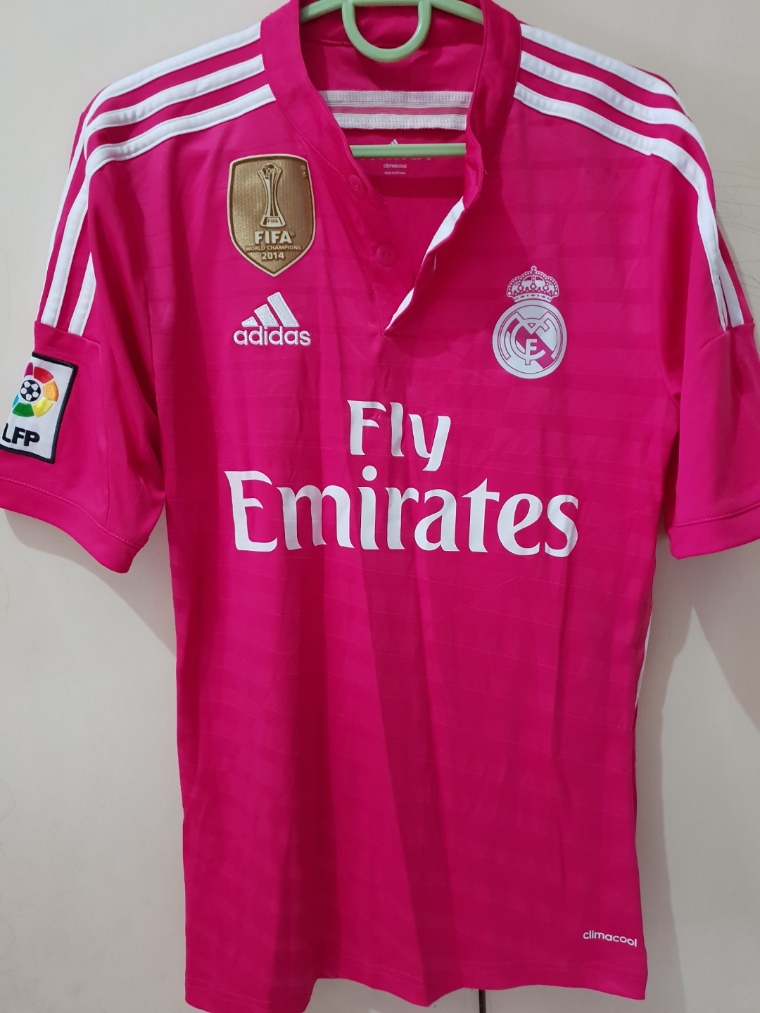 adidas Real jersey, Men's Fashion, Activewear on Carousell