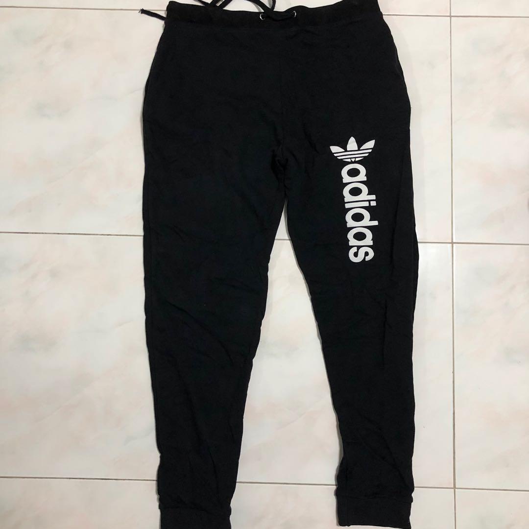 adidas sweatpants material