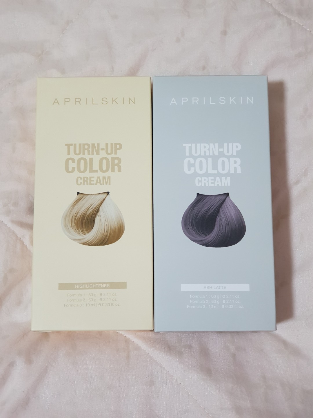 Aprilskin Turn Up Color Cream Ash Latte Highlightener Beauty Personal Care Hair On Carousell