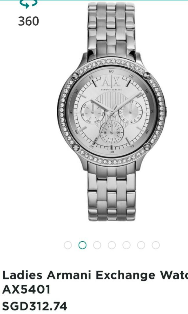 Armani Exchange Ladies Watch, Women display picture 3