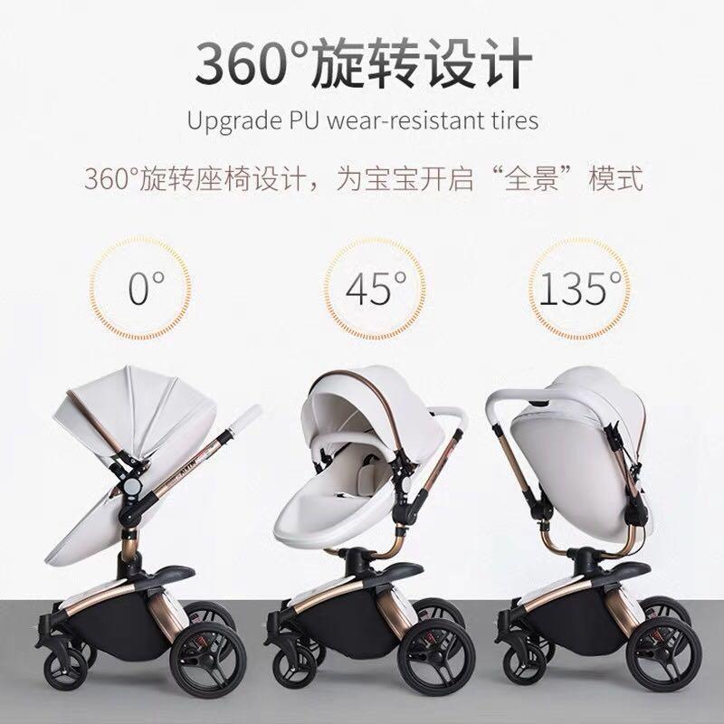 Aulon Baby Stroller With Car Seat Umbrella Babies Kids
