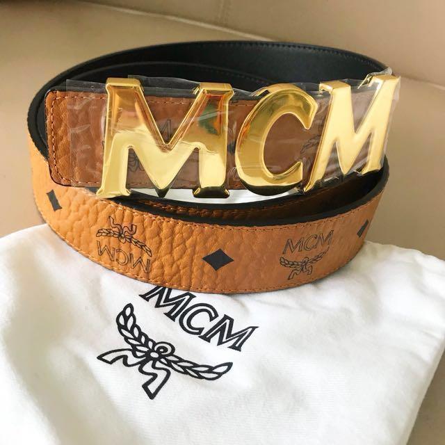mcm belt authentic
