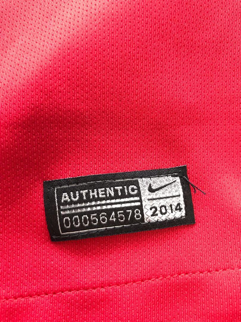 Authentic Pre loved Female Man Utd Jersey