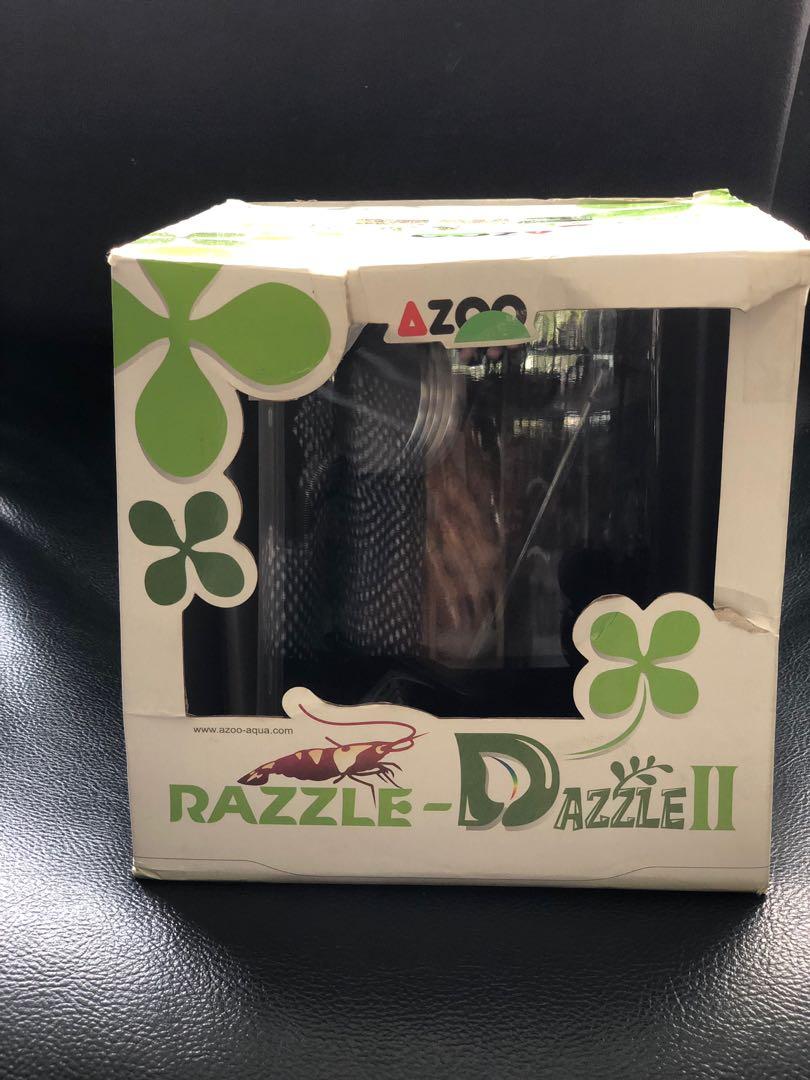 Azoo Razzle dazzle II fish tank with accessories, Pet Supplies, Homes