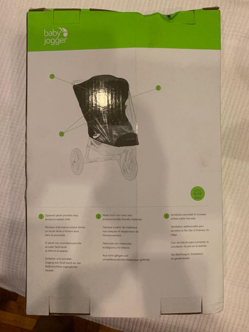 Baby jogger city elite sale weather shield