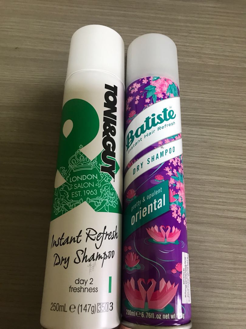 Batiste Tony And Guy Dry Shampoo Health Beauty Hair Care On Carousell